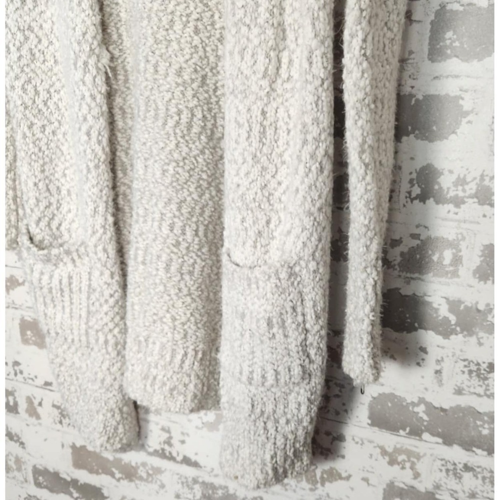 For Thee Knit Open Front Cardigan Sweater Pockets XS Cozy Comfy Over Sized Long - Picture 6 of 16
